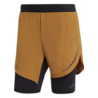 Spodenki damskie - adidas HIIT HR 2n1 SHO Szorty Męski - miniaturka - grafika 1