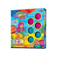 Prace ręczne dla dzieci - Zestaw kreatywny Stempelki Syrenki Colorino 36704PTR - miniaturka - grafika 1