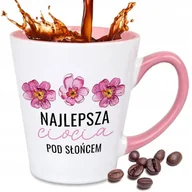Kubki - Kubek Latte Mały Prezent Dla CIOCI Wiele WZORÓW - miniaturka - grafika 1