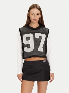 Puma Top PUMA X ROSÉ 633804 01 Czarny Relaxed Fit - Koszulki i topy damskie - miniaturka - grafika 1