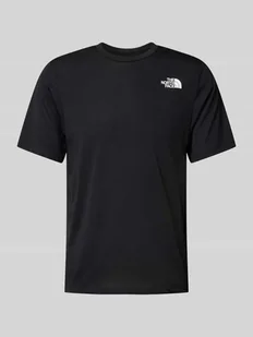 T-shirt z nadrukiem z logo - Koszulki męskie - miniaturka - grafika 1