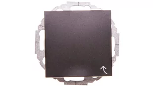 Hager Polo B.1/B.3/B.7 Gniazdo SCHUKO z pokrywa antracyt 47441606 47441606 - Gniazdka elektryczne - miniaturka - grafika 1