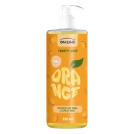 Mydła - On Line Fruity Shot Orange, mydło w płynie, 390 ml - miniaturka - grafika 1