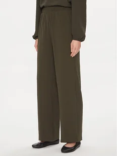 Vero Moda Spodnie materiałowe 10302548 Szary Loose Fit - Spodnie damskie - miniaturka - grafika 1