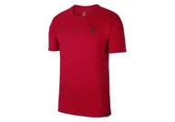 Koszulki męskie - Nike Airjordan Rise Basketball Photo Tee Gym Red - miniaturka - grafika 1
