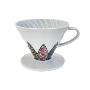 Hario Ceramiczny Drip V60-02 Tachikichi Shozui - Zaparzacze i kawiarki - miniaturka - grafika 1