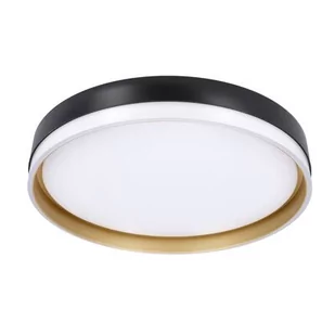 Plafon sufitowy CANDELLUX Manhattan 13-17727 Czarno-biało-złoty - Lampy sufitowe - miniaturka - grafika 1