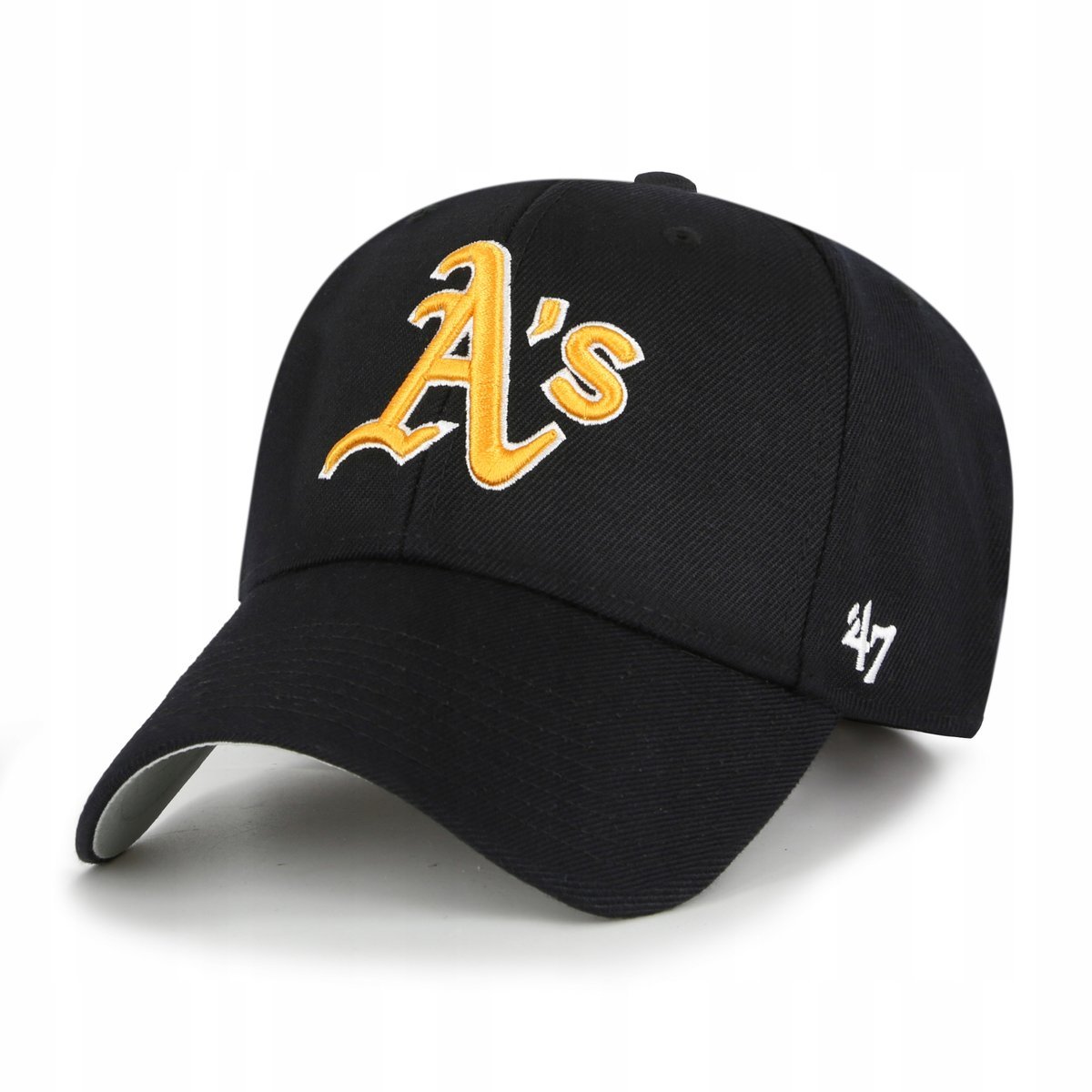 47 Brand czapka z daszkiem Oakland Athletics czarny r. uniwersalny