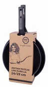 Zestawy garnków i patelni - Zestaw Patelni Aluminiowych Mg Home Dwupak 24 I 28 Cm Rubella - miniaturka - grafika 1