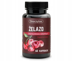 Skoczylas - Żelazo 3 formy z witaminą C - Witaminy i minerały - miniaturka - grafika 1