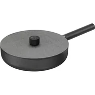 Patelnie - Skeppshult SKEPP Patelnia 28cm z pokrywką Noir - miniaturka - grafika 1