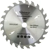 Tarcze do pił - Geko Tarcza do drewna 300x32x24Totwory20 - miniaturka - grafika 1