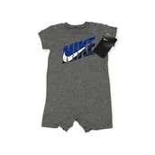 Rampersy - Rampers dziecięcy krótki rękawek NIKE 6 miesięcy - miniaturka - grafika 1