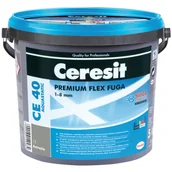 Fugi - Ceresit Fuga elastyczna CE 40 Color Perfect antracite 5 kg - miniaturka - grafika 1