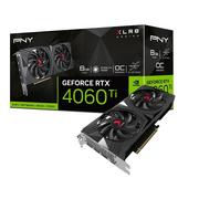 Karty graficzne - PNY GeForce RTX 4060 Ti 8GB VERTO OC DUAL FAN DLSS 3 - miniaturka - grafika 1