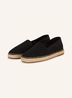 Espadryle damskie - Calvin Klein Espadryle schwarz - grafika 1