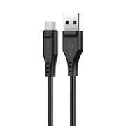 Kable USB - Acefast kabel USB - USB Typ C 1,2m, 3A czarny (C3-04 black) C3-04-A-C black - miniaturka - grafika 1