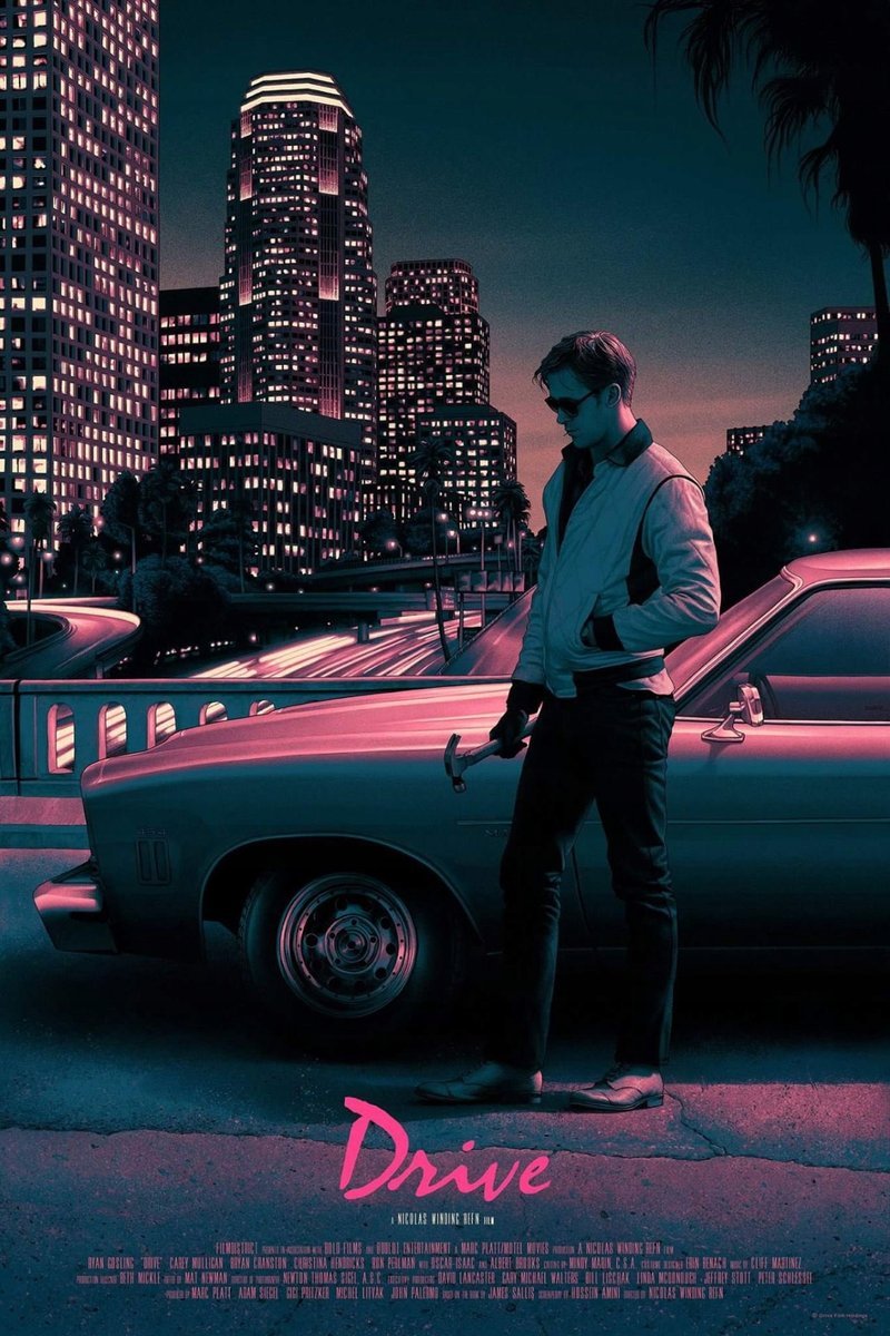 PUZZLE Drive Gosling Ryan Film + IMIĘ Pudełko 120 el.