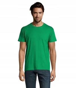 T-shirt Koszulka Męska WYSOKA JAKOŚĆ Sol's REGENT 11380 Kelly Green XXL - Koszulki męskie - miniaturka - grafika 1