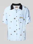 Koszule męskie - Koszula casualowa o kroju regular fit z wiskozy model ‘WINKOWSKI’ - miniaturka - grafika 1