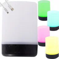 Lampy stojące - Lampka Nocna Led Rgb Usb Kolor Do Pokoju Salonu Sypialni 2 Tryby 8 Kolorów - miniaturka - grafika 1