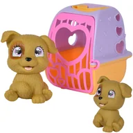 Figurki dla dzieci - Pamper Petz Mini Piesek Figurka Zwierzątko z transporterem Simba - miniaturka - grafika 1