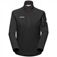 Kurtki i kamizelki sportowe damskie - Kurtka damska Mammut Madris ML Jacket Women Rozmiar: S / Kolor: czarny/biały - miniaturka - grafika 1