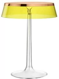 Flos - Bon Jour T Lampa Stołowa Miedź/Żółta Flos - Lampy stojące - miniaturka - grafika 1