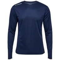Bluzy męskie - hummel Męska bluza Hmlrun Jersey L/S - miniaturka - grafika 1