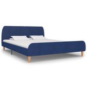 Łóżka - Rama łóżka niebieska, 180x200 - miniaturka - grafika 1