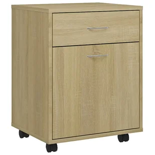 Skandynawski kontenerek biurowy dąb sonoma N6-A04 - Szafki biurowe Skandynawski kontenerek biurowy dąb sonoma N6-A04 - Szafki biurowe - miniaturka - grafika 2