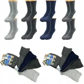 Skarpetki męskie - 8 par MIX SKARPETY POLSKA FROTTE zimowe 39-42 ciep - miniaturka - grafika 1