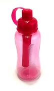 Shakery i bidony sportowe - Butelka z wkładem chłodzącym na gorące dni. Róż - miniaturka - grafika 1
