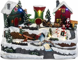 Dekoracja świąteczna Fééric Lights and Christmas Dekoracja świąteczna z oświetleniem, 31 x 19 cm - Oświetlenie świąteczne - miniaturka - grafika 1