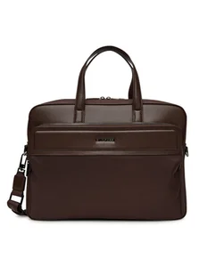 Gino Rossi Torba na laptopa 05A11192-1 Brązowy - Torby na laptopy - miniaturka - grafika 1