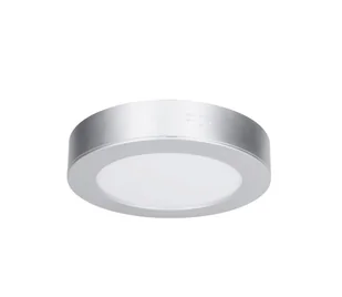 Solight WD240-S - Panel LED 2 w 1, 12 W, 230 V, 3000/4000/6000 K, śr. 17 cm, IP54, srebrny - Lampy sufitowe - miniaturka - grafika 1