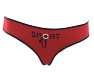 Majtki damskie - stringi ATLANTIC ARC ALH-011 (kolor granat, rozmiar S) - miniaturka - grafika 1