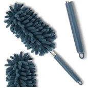 Miotły, szufle, mopy - Teleskopowa miotełka z mikrofibry do kurzu czyszczenia mycia domu auta - miniaturka - grafika 1