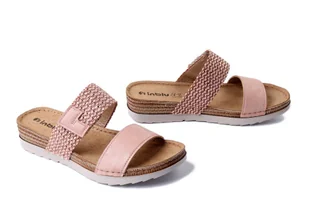 INBLU OF-33 023 różowy, klapki damskie - Inblu - Klapki i japonki damskie - miniaturka - grafika 1