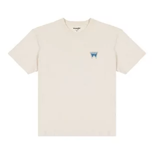 Wrangler Męski t-shirt graficzny Turtledove, średni, Turtledove, M - Koszulki męskie - miniaturka - grafika 1