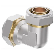 Łączniki, trójniki, kształtki - Mexen PEX-S kolano redukcyjne skręcane PEX 25 x 20 - W97225-2520-00 - miniaturka - grafika 1