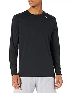 Koszule męskie - Nike Męska koszula M Quick Dry Tee L/S, czarna, XL AV5552 - grafika 1