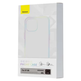 Przeźroczyste Etui Baseus Simple do iPhone XR - Etui i futerały do telefonów - miniaturka - grafika 5