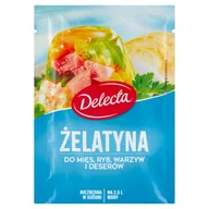 Dodatki do ciast w proszku - Delecta ŻELATYNA 50G zakupy dla domu i biura 64384654 - miniaturka - grafika 1