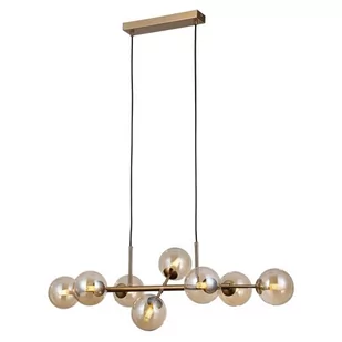 Lampa wisząca ERIMIDA PND-2244-8A-HBR Italux - Lampy sufitowe - miniaturka - grafika 1