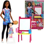 Lalki dla dziewczynek - Mattel Kariera Nauczycielka plastyki GJM300 - miniaturka - grafika 1