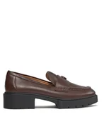 Półbuty damskie - Coach Loafersy Leah CB990 Brązowy - miniaturka - grafika 1