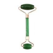 Akcesoria medycyny naturalnej - Jadeitowy wałek do masażu, dwustronny roller do twarzy - Wschód - Premium - miniaturka - grafika 1