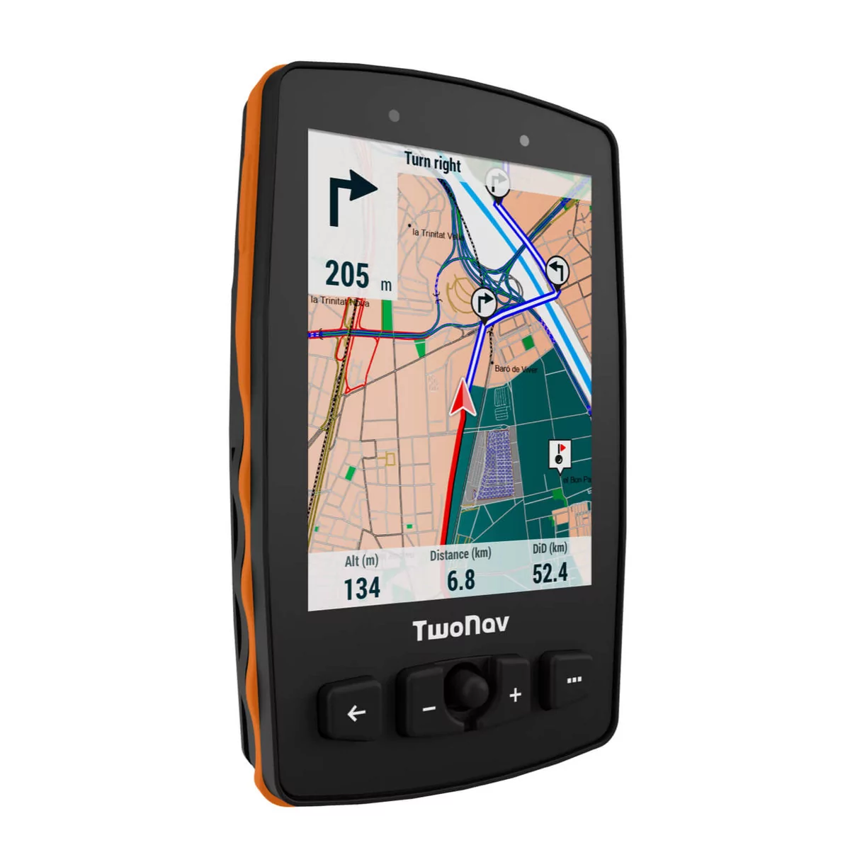 TwoNav Gps Aventura 2 Plus Pomarańczowy