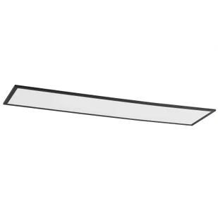 Panel LED Lindby Lamin, czarny, 120 cm, aluminium, CCT, pilot - Lampy pozostałe - miniaturka - grafika 1